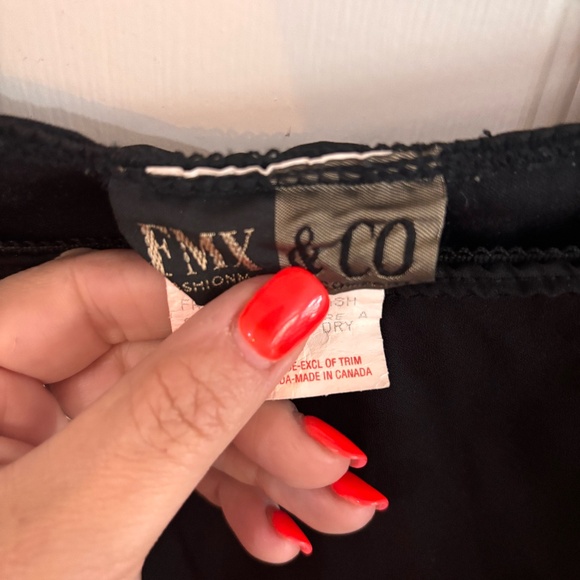 y2k vintage thrift skirt sheer layers * says large but I think xl - Picture 2 of 5